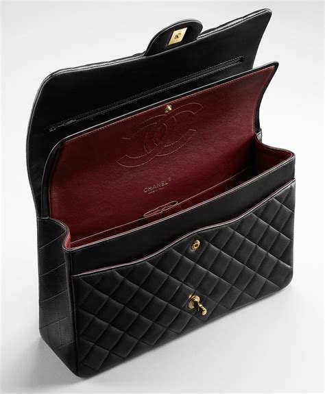 chanel timeless style red|black Chanel handbags.